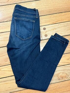 Judy Blue Dark Indigo Slim Midrise Skinny Denim Jeans size 29/9